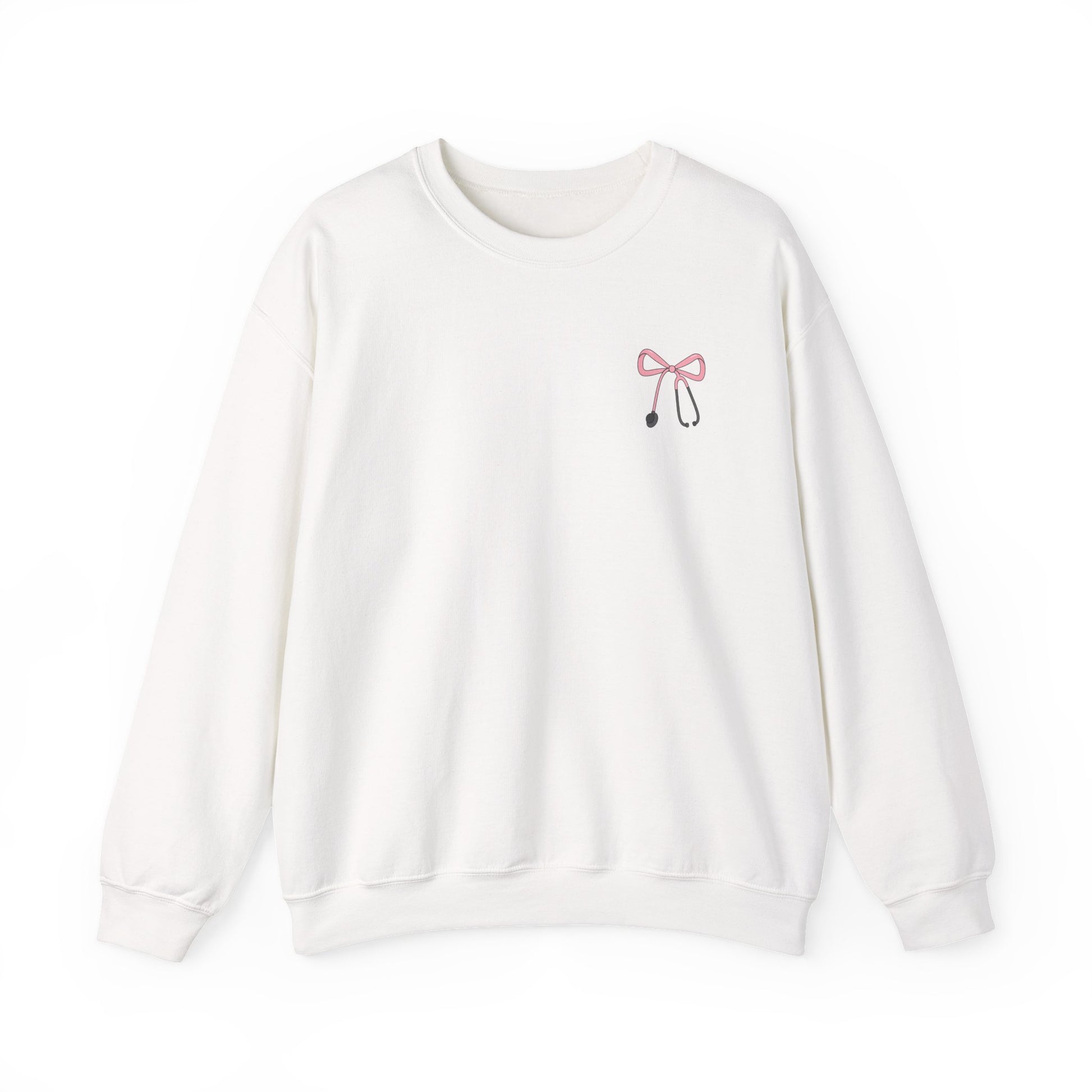 Bow & Stethoscope Crewneck Sweatshirt