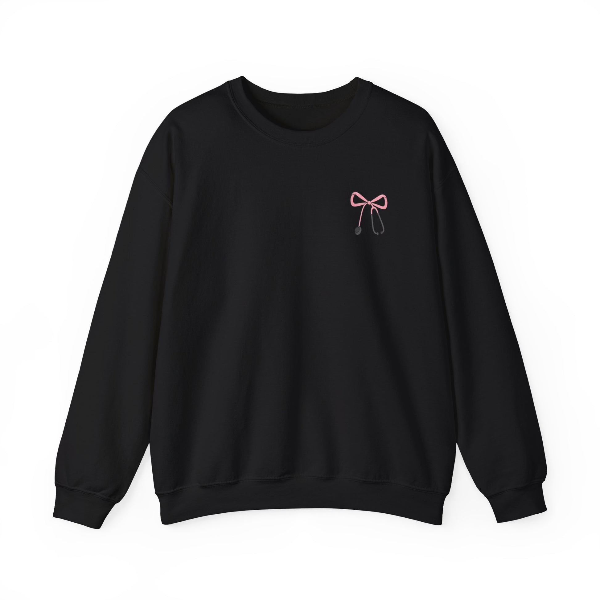 Bow & Stethoscope Crewneck Sweatshirt