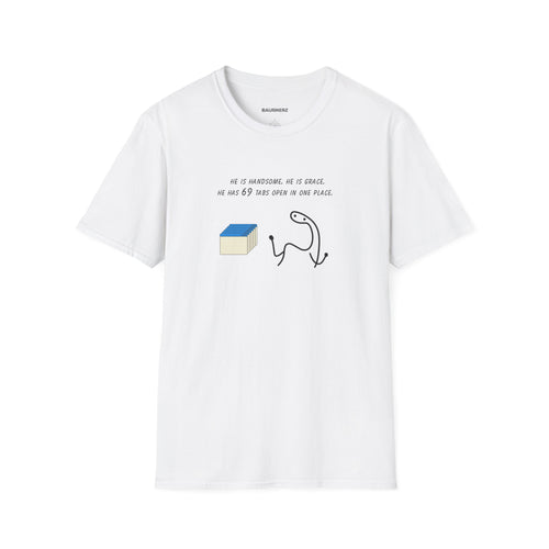 69 Tabs Open T-Shirt