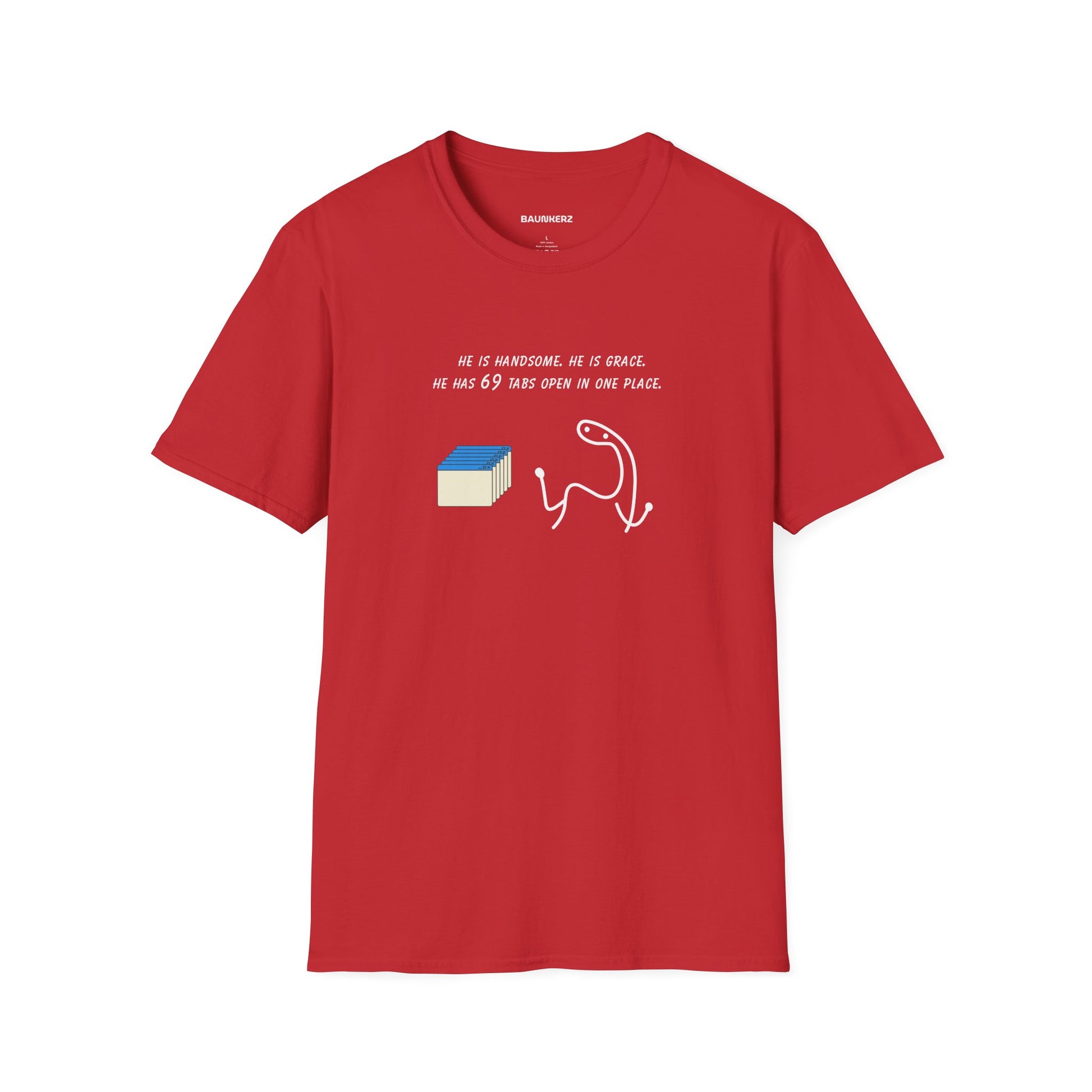 69 Tabs Open T-Shirt