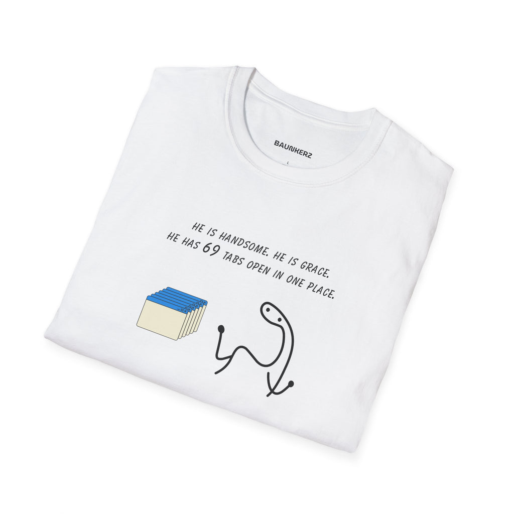 69 Tabs Open T-Shirt