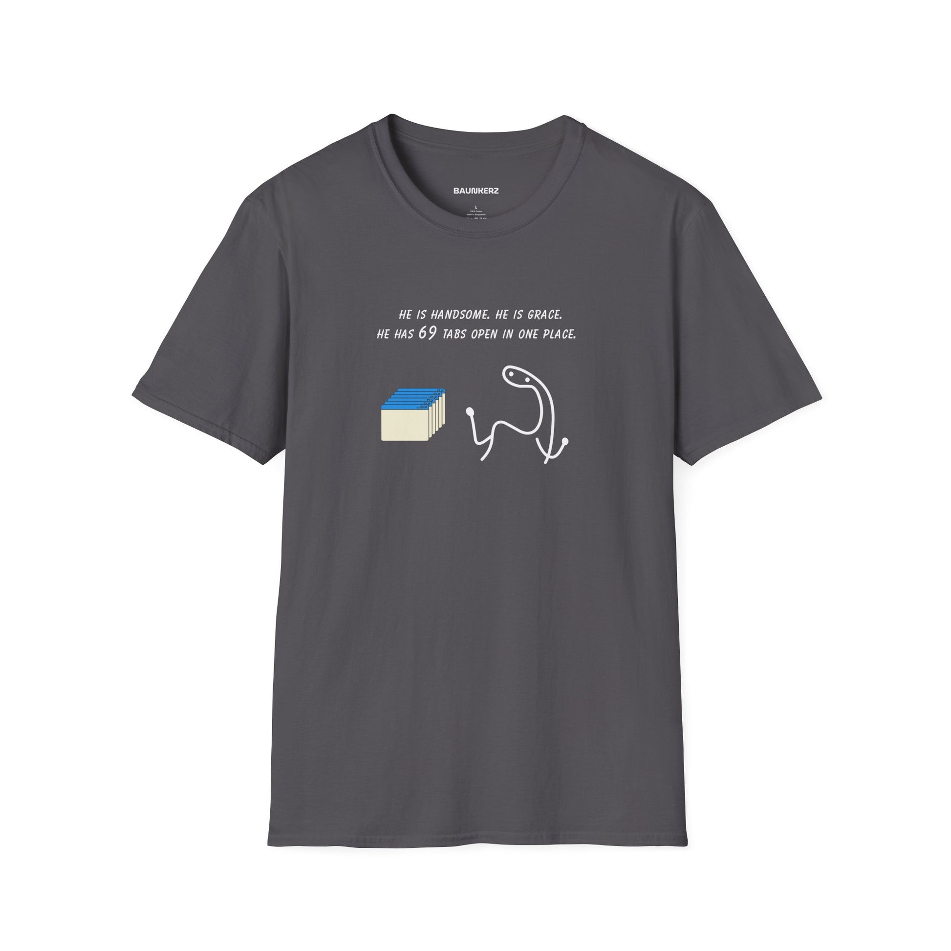 69 Tabs Open T-Shirt