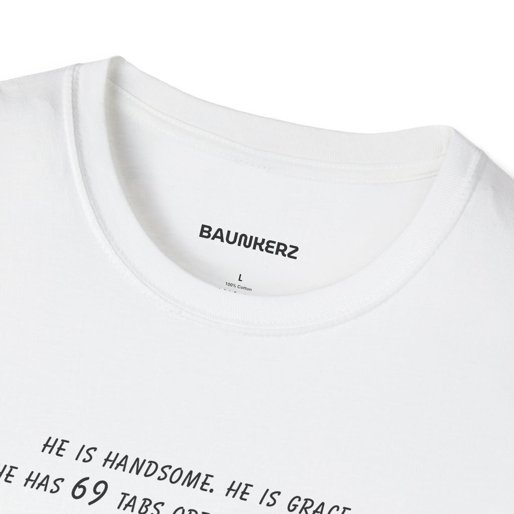 69 Tabs Open T-Shirt