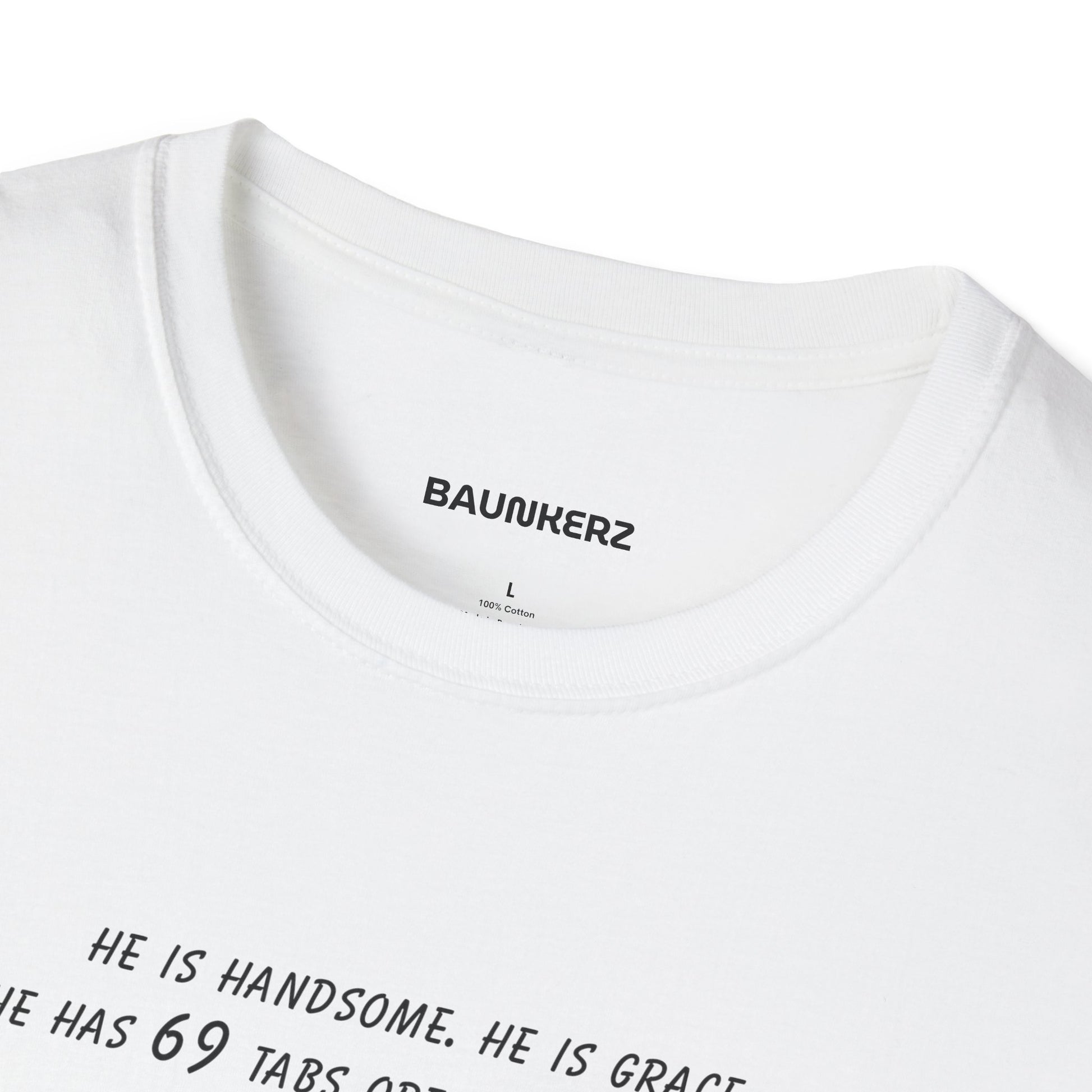 69 Tabs Open T-Shirt