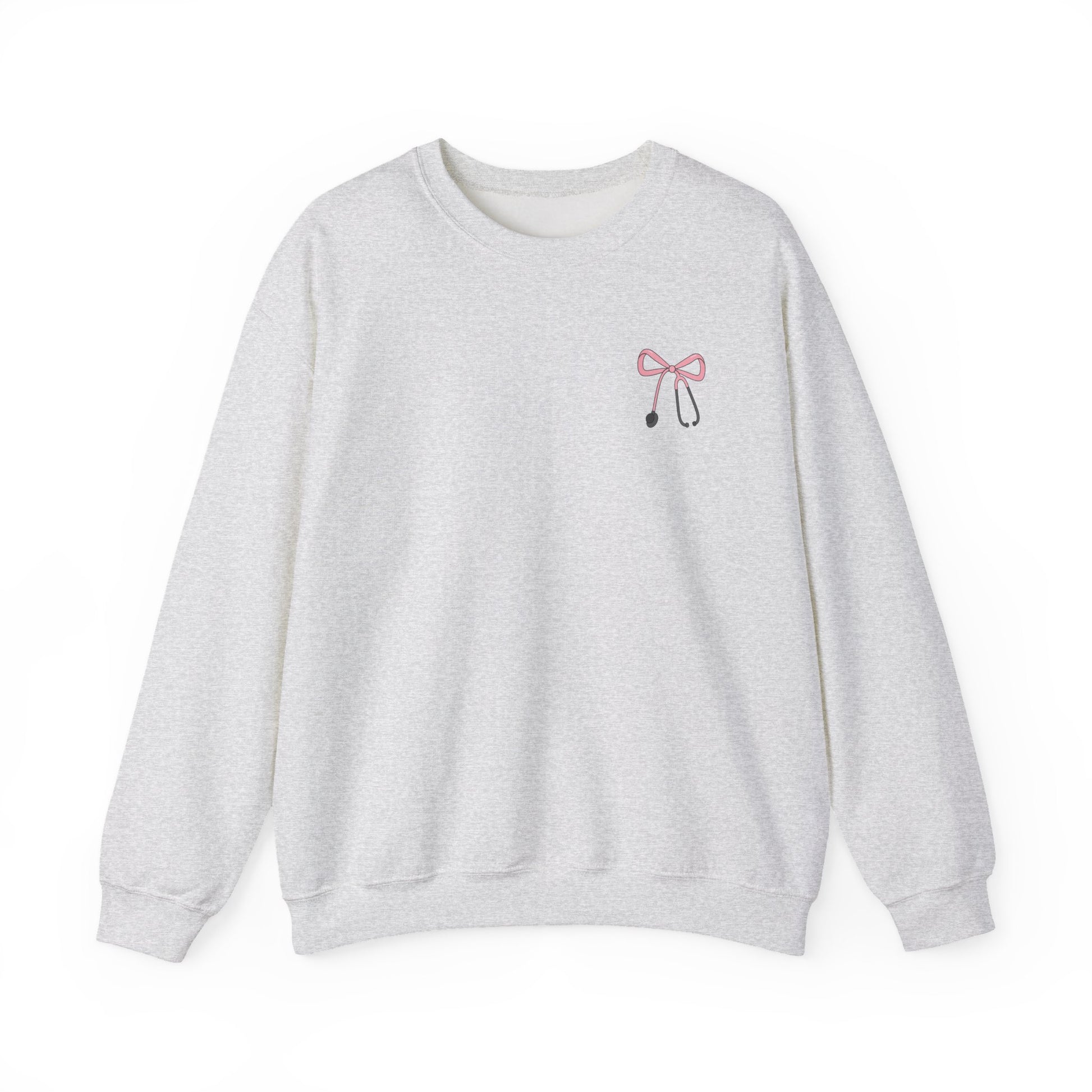 Bow & Stethoscope Crewneck Sweatshirt