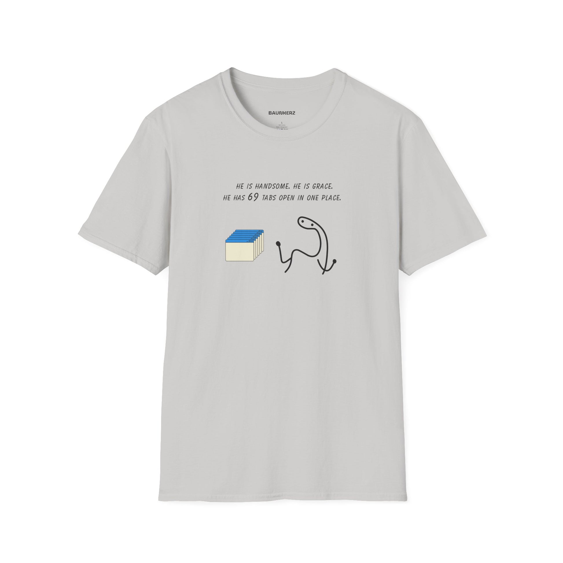 69 Tabs Open T-Shirt