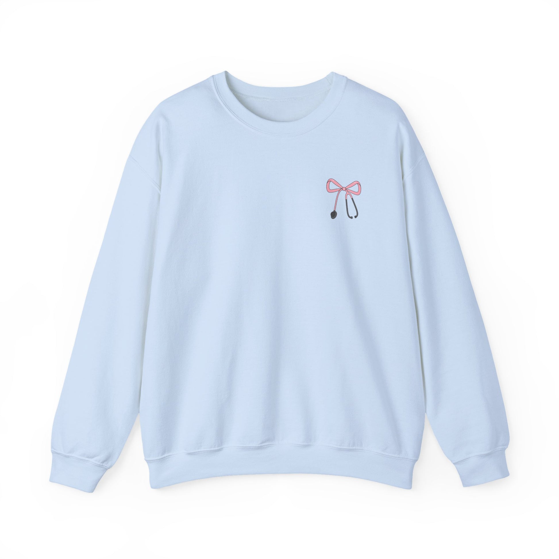 Bow & Stethoscope Crewneck Sweatshirt