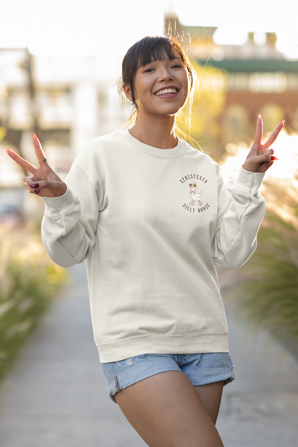 Registered Silly Goose Crewneck Sweatshirt