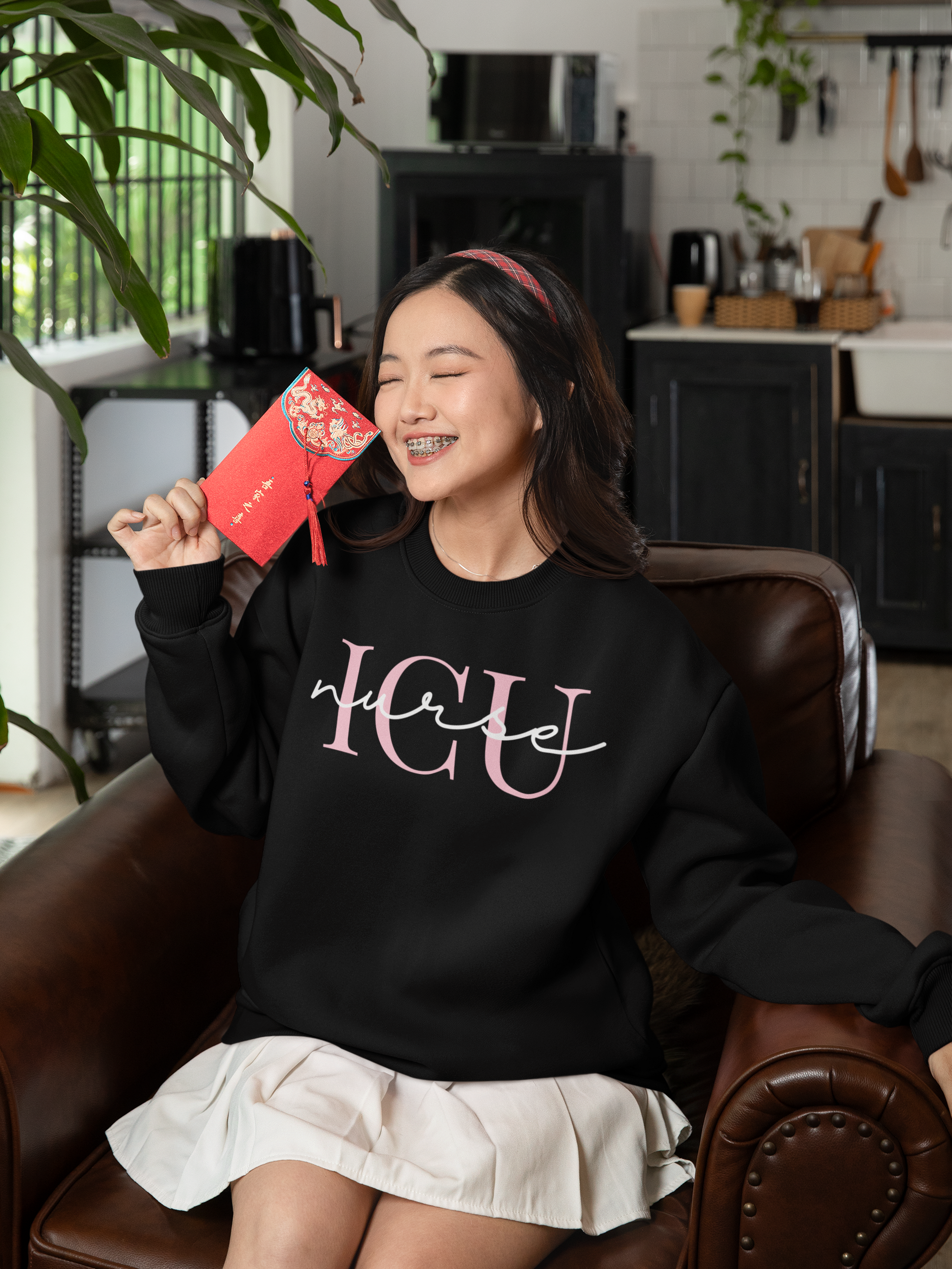 ICU Nurse Crewneck Sweatshirt
